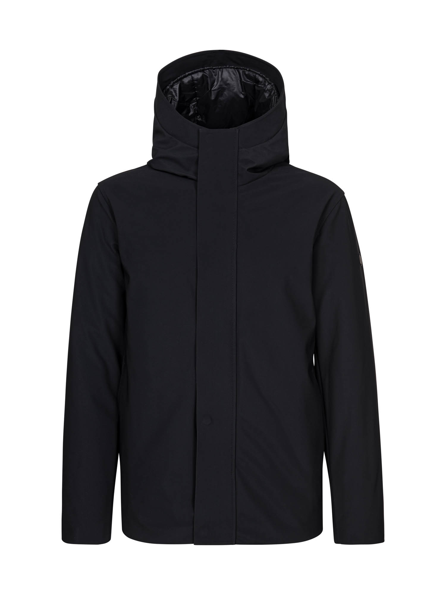 iceport black longline puffer coat